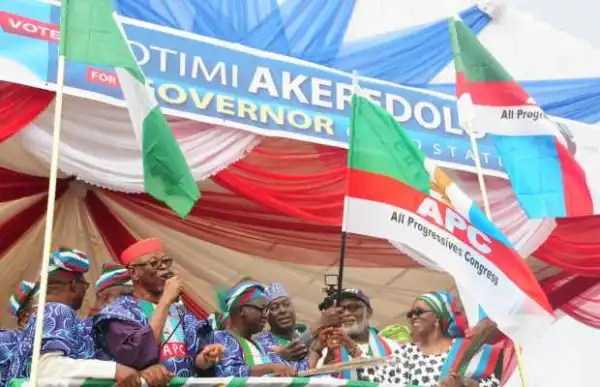 Ondo Governorship Election: Why Buhari, Osinbajo were absent from Akeredolu’s rally – APC